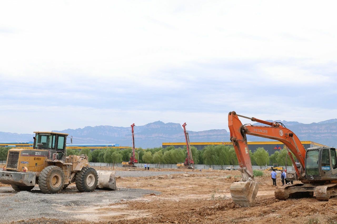 林州市“4+2”工作机制现场办公会在星空xingkong（中国）管业860项目部召开