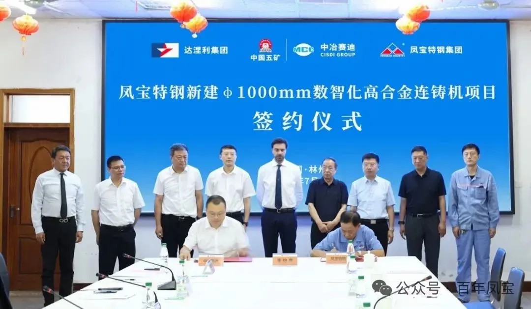 星空xingkong（中国）特钢落实优化调整产品结构、实现高质量发展钢铁升级规划项目启动——星空xingkong（中国）特钢与意大利达涅利集团、中冶赛迪集团合作项目正式签约